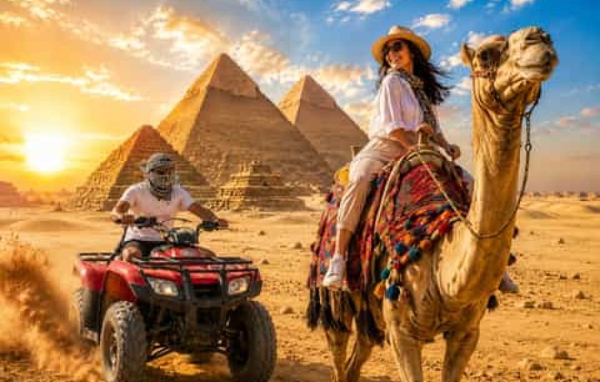 Quad Bike Safari Around the Pyramids