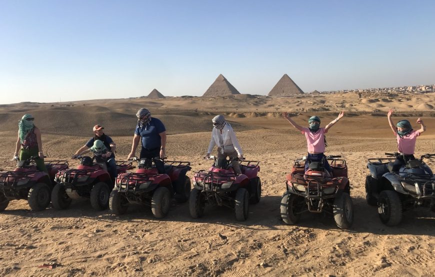 Quad Bike Safari Around the Pyramids